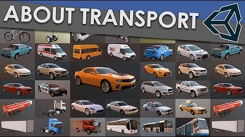 Unity 2018 - About transport in the Urban Traffic System PRO 2018.4