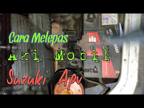 Cara melepas dan memasang Aki mobil yang baik dan benar#tutorial pasang aki. 