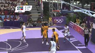 South Africa vs Philippines - Men's Basketball Preliminaries - Singapore 2010 Youth Games
