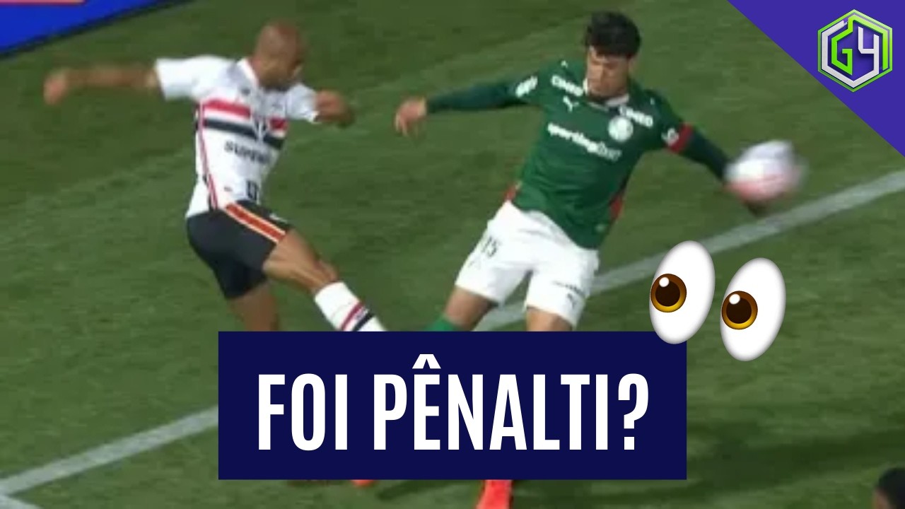 FOI PÊNALTI PARA O SÃO PAULO OU NÃO? G4 DISCUTE AO VIVO SOBRE A DECISÃO DA ARBITRAGEM | CHOQUE-REI
