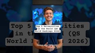 Top 5 Universities in the World (QS World Rankings 2026) #topuniversities #studyabroad