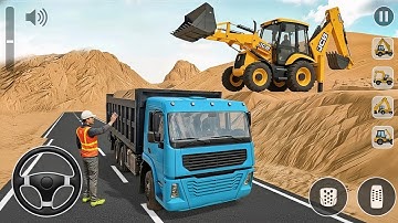Real Excavator Construction Simulator 3D – Heavy Machine Driving Game (Android Gameplay)