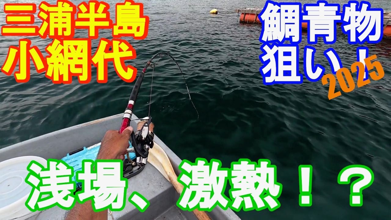 ♯382【小網代ボート釣り】鯛・青物狙い！夏の浅場はポイント×釣り方