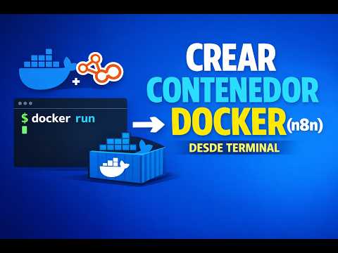 Crea Contenedor (N8N) En Docker Desde La Terminal🐳