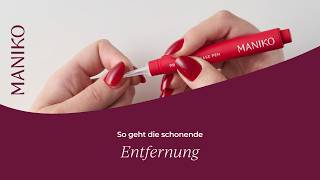 MANIKO Soft Gel Press Ons entfernen | So einfach geht die Entfernung zuhause screenshot 4