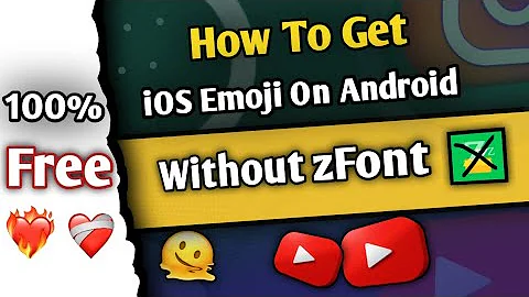 How To Get iOS Emoji On Android Without zFont 3 100% Working Trick  || Tech Akku