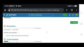 OpenProject Demo Software Project - Scrum