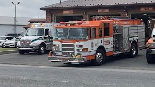 Maugansville fire co engine 131 and crs medic 759 responding