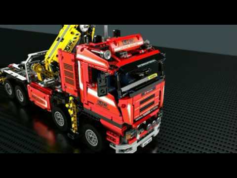 lego technic camion grua