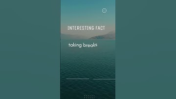 Boost Your Productivity: The Power of Taking Breaks