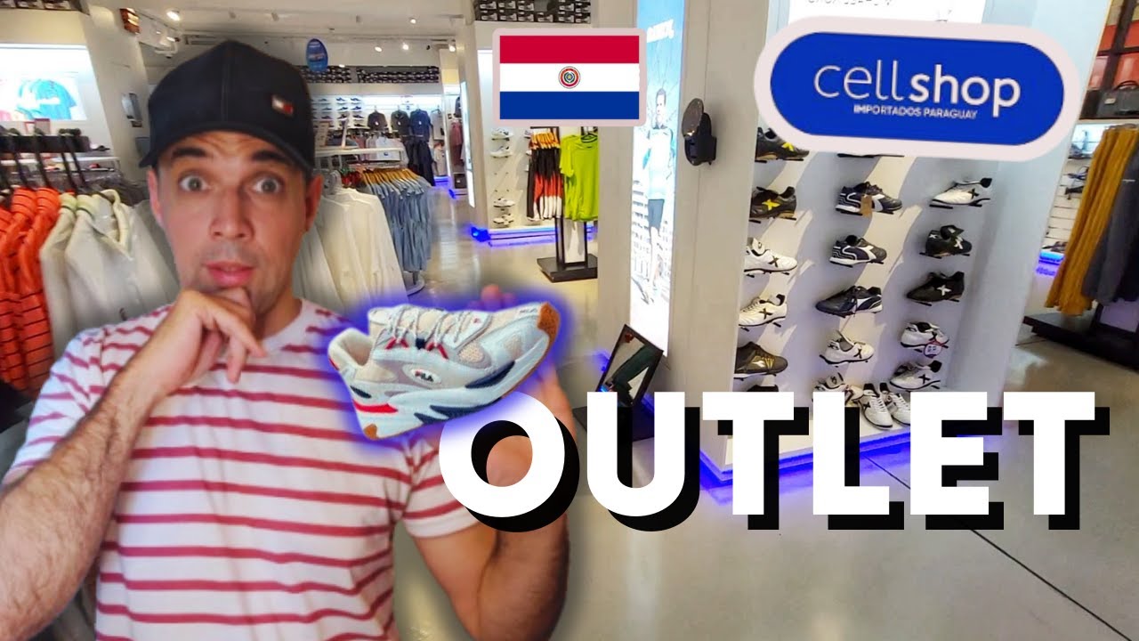 COMPRAS EN PARAGUAY - OUTLET con ZAPATILLAS a PRECIOS INCREIBLES! 50% OFF!