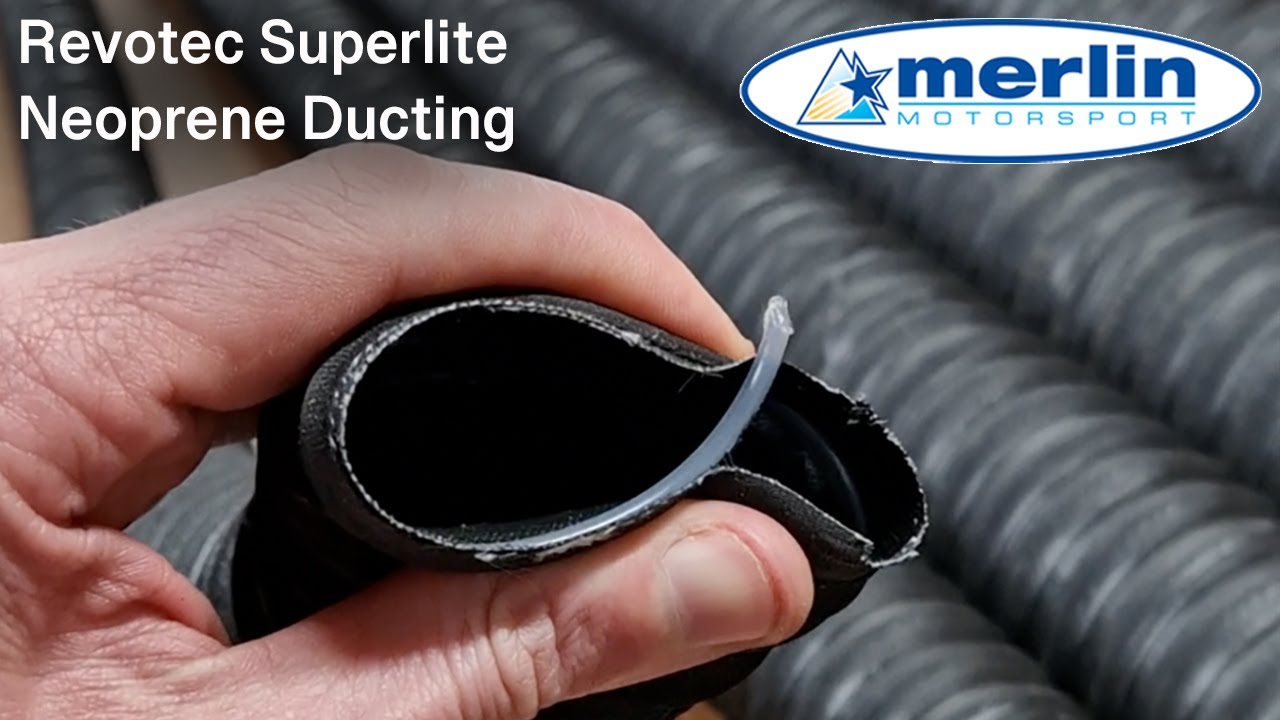 Revotec Superlite Flexible Air Ducting Hose, from Merlin Motorsport