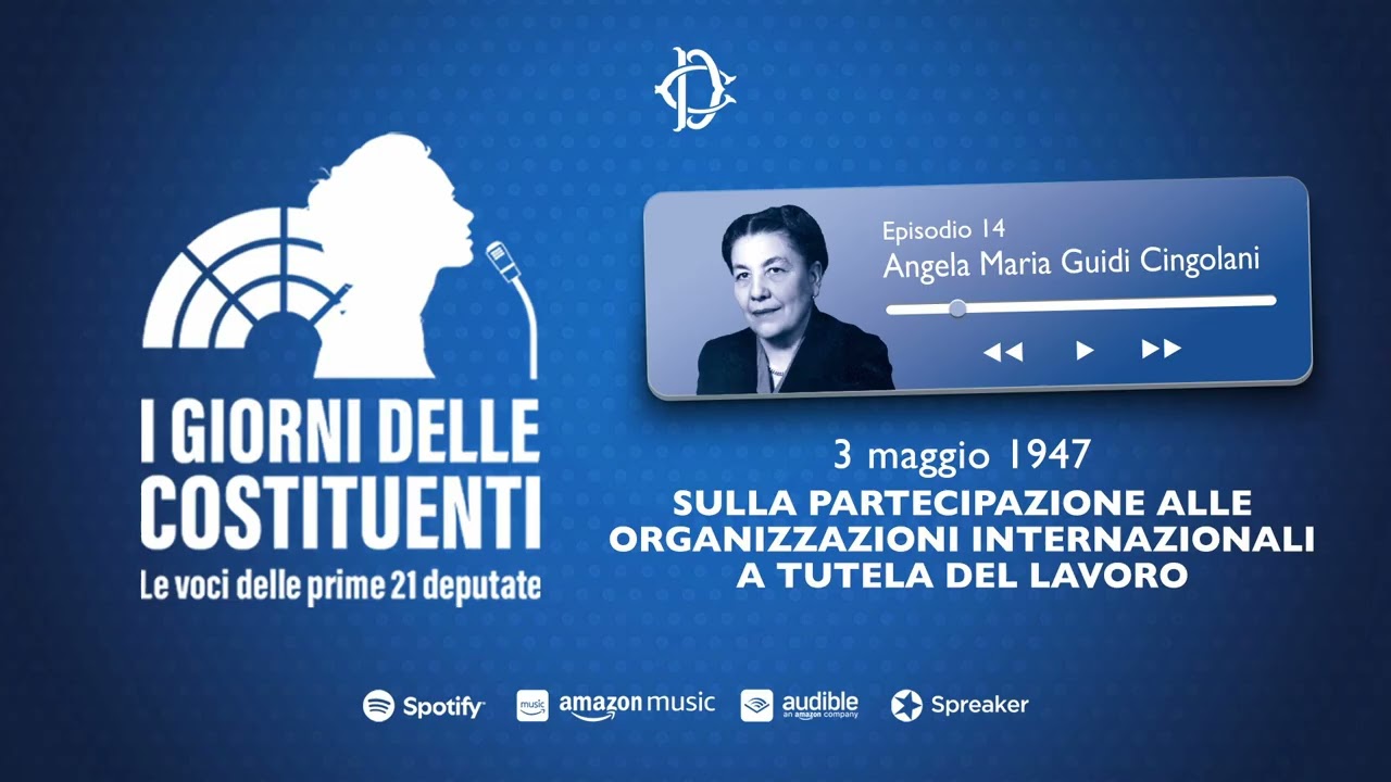 ANGELA GUIDI CINGOLANI LA PARTECIPAZIONE ALLE ORGANIZZAZIONI INTERNAZIONALI A TUTELA DEL LAVORO