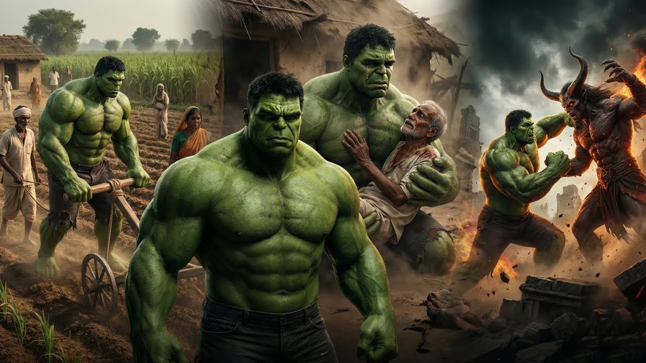 Garib Hulk Se Crorepati 💰 | Lamborghini Mein Hulk 😱🔥 | Indian Hulk Shorts|Indian Hulk story