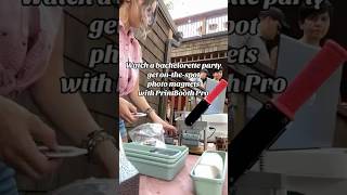Watch a Bachelorette Party Get On-the-Spot Photo Magnets with PrintBooth Pro!