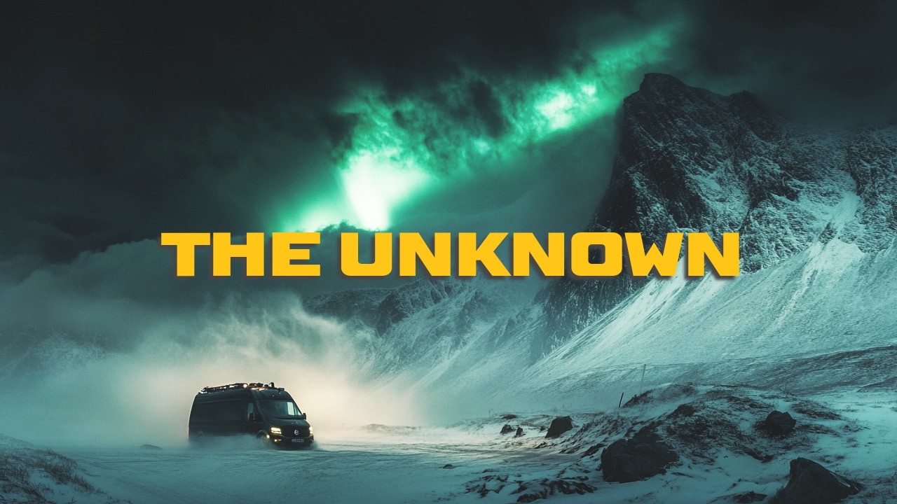 Van Life on The Arctic Island NOBODY Knows! Surviving a Crazy Winter Cozy Off-Grid Solo RV Camping