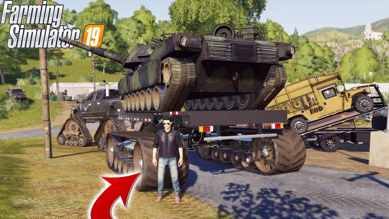 REPOING WILD WILL'S TANK! | REPO SHOP MULTIPLAYER | FARMING SIMULATOR 2019