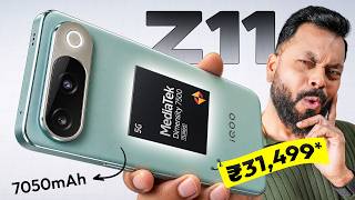iQOO Z11 Unboxing & First Look ⚡ 144Hz 1.5K, MTK 7500, IP69 @ ₹31,499* screenshot 2