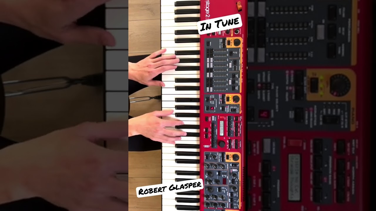 In Tune _ Robert Glasper piano tutorial