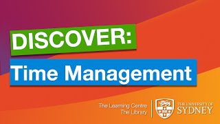 Discover Time Management With The Learning Centre