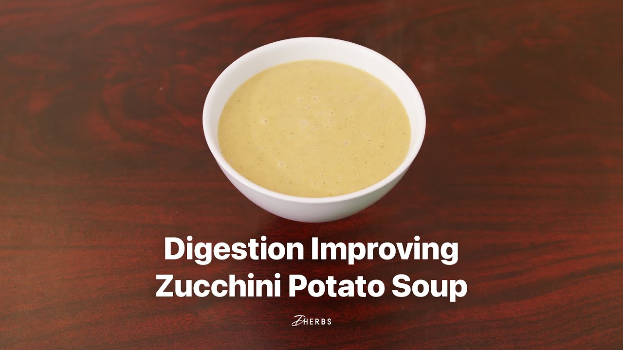 Digestion Improving Zucchini Potato Soup EatYourWayToHealth YouTube