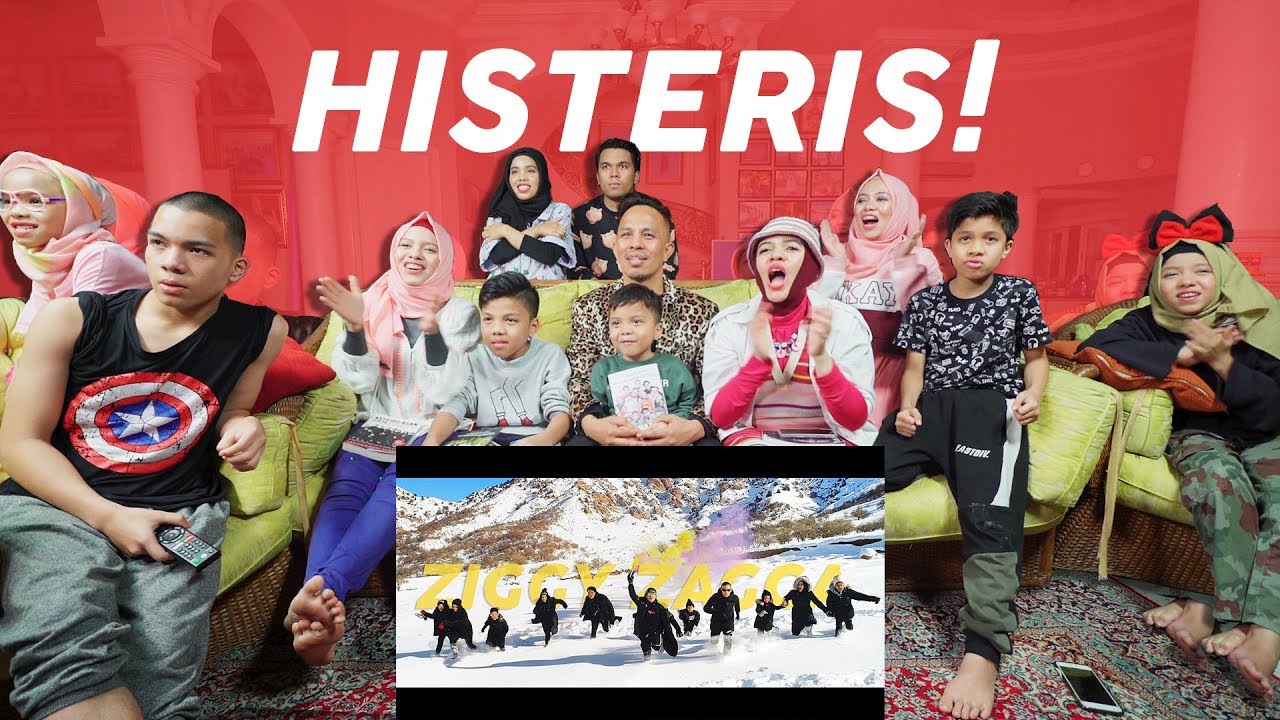 THE 13 REACT ZIGGY ZAGGA MENANGIS HARU