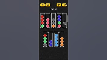 Ball sort puzzle level 23