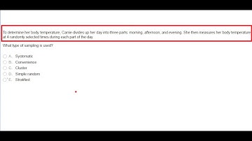 determine her body temperature, Carrie divides up her day into thre