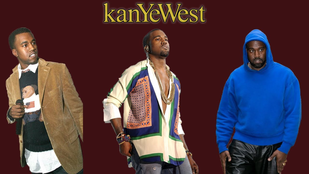 Kanye West's style evolution