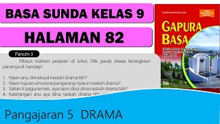 BAHASA SUNDA KELAS 9 HALAMAN 82 PANCEN 3 GAPURA BASA
