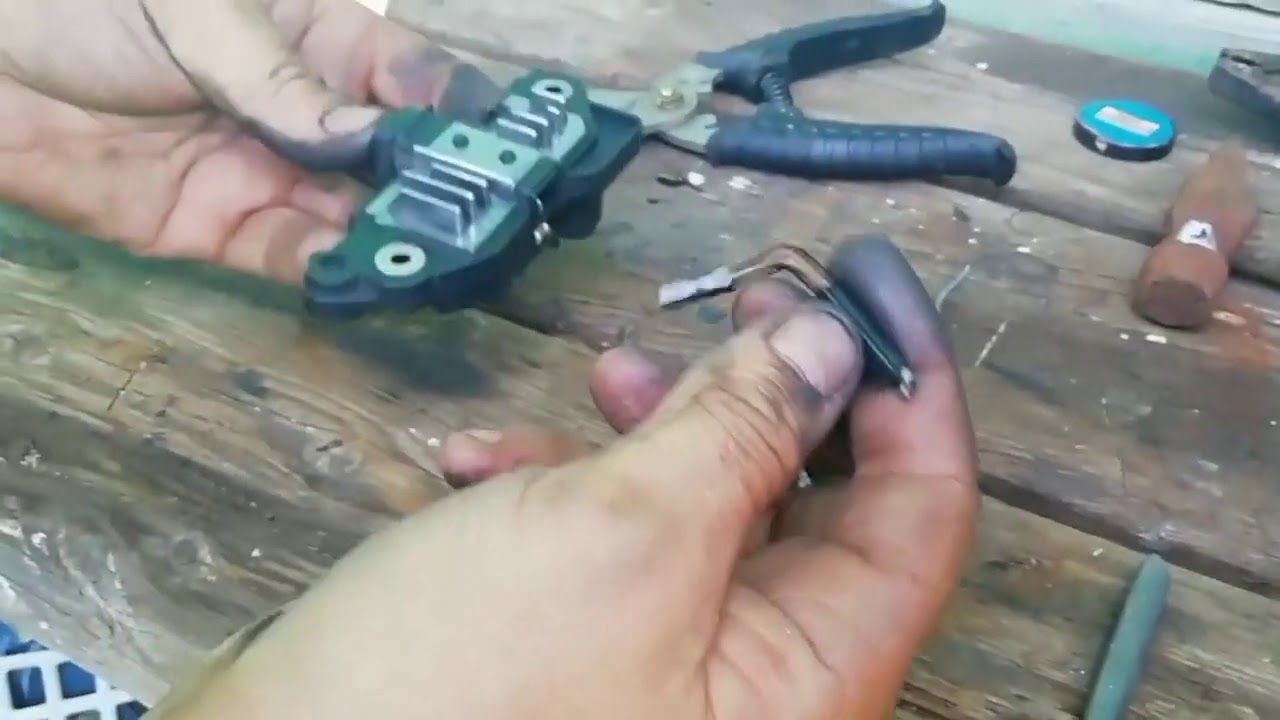 Замена щёток генератора Как перепаять щётки своими руками в домашних условиях