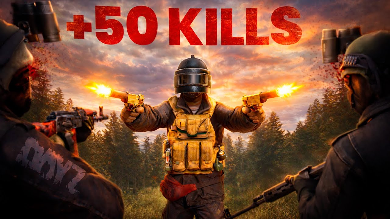 Trío de 13.000h rompe su RÉCORD de Kills en DayZ