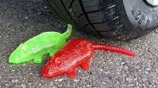 Crushing Crunchy & Soft Things by Car! EXPERIMENT: Car vs Crazy Mouse screenshot 3