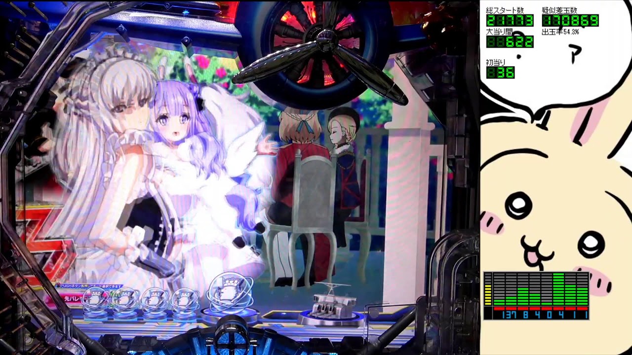 【パチンコ実機】　Pアズールレーン　THE ANIMATION ☆PアズールレーンTHE ANIMATION パチンコ実機꙳☆*゜