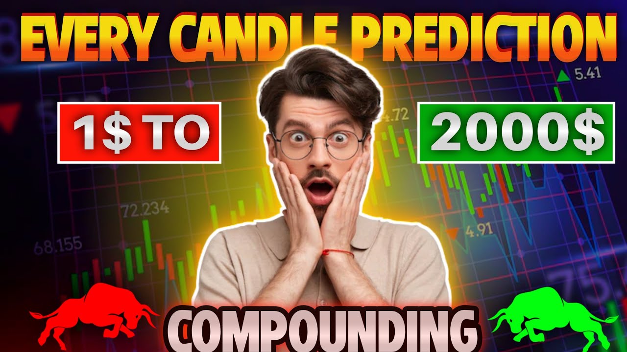 $1 To $2000 Quotex Compounding | Quotex Compounding Strategy 2023 | Binary Next Candle Prediction