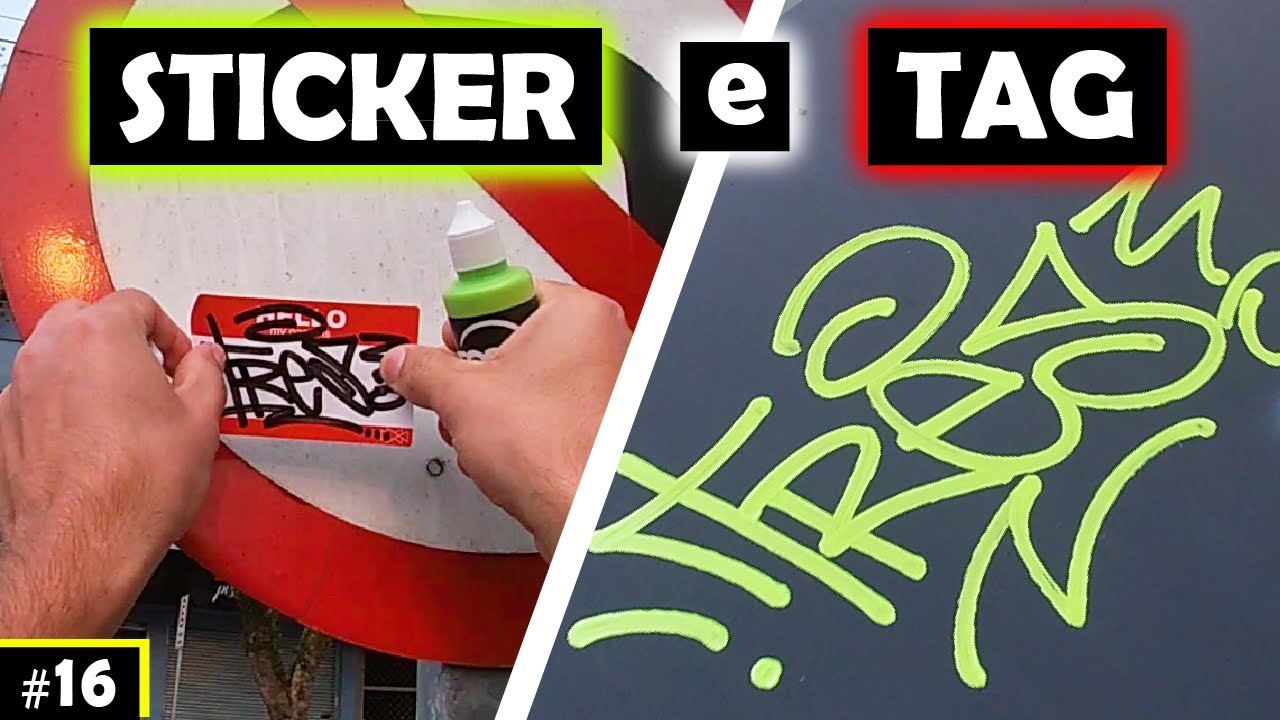 🔥 STICKER e TAG pela cidade 🛑 - Tresum na Rua #16 💥