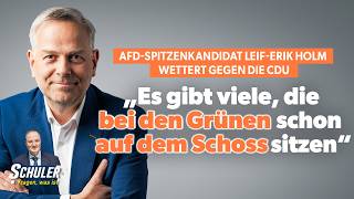 Leif-Erik Holm (AfD): „Im Grunde sind wir das, was vielleicht die CDU mal vor 30 Jahren war“
