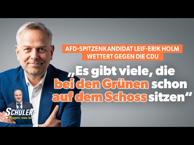 Leif-Erik Holm (AfD): „Im Grunde sind wir das, was vielleicht die CDU mal vor 30 Jahren war“