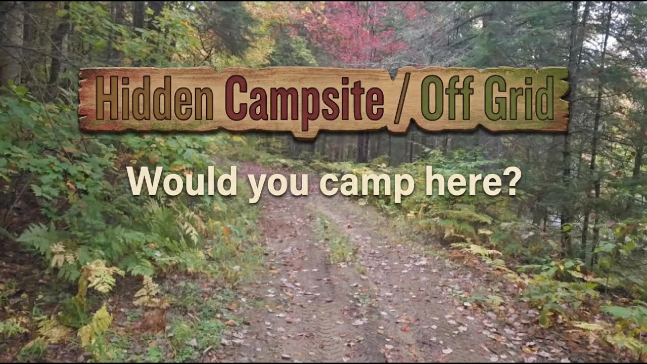 Hidden Muskoka Campsite 