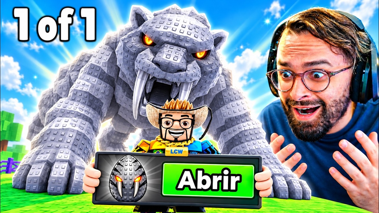 GASTEI ROBUX INFINITO ATÉ PEGAR O MELHOR PET DO ROUBE UM OVO!