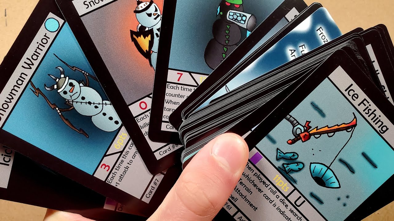 All Cards In Frozen War Expansion (Epic Underworlds 2.0 TCG)