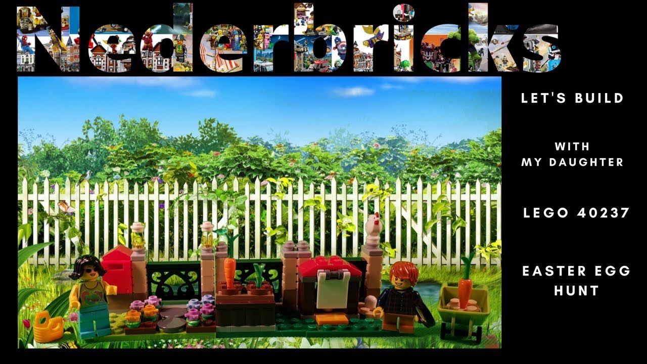 Let's build LEGO 40237 Easter Egg Hunt