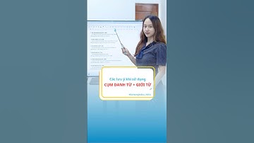 Các lưu ý khi sử dụng CỤM DANH TỪ + GIỚI TỪ #vneu #visaduhoc #duhọcnghềđức #duhocduc