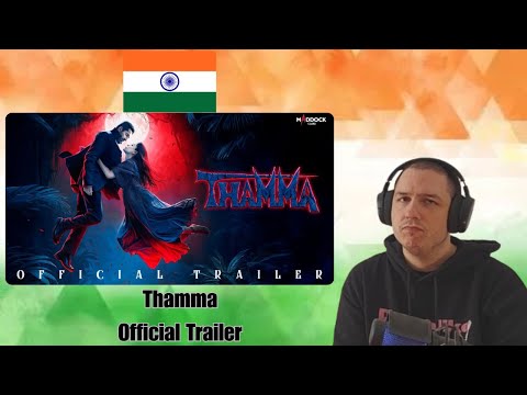 Frenchman Reacts To Thamma Official Trailer | Ayushmann, Rashmika, Paresh, Nawazuddin