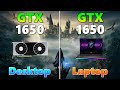 Desktop vs Laptop - 1080p Gaming Benchmark | How big is the difference is?