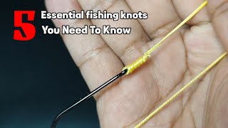 Learn These 5 Knots and Never Lose a Fish Again!