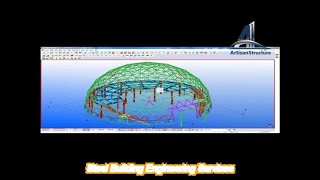 customized steel structure detailing services with tekla modeling and aisc/en/gb compliant design