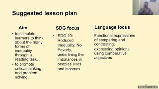 Full Teacher Connect workshop: 4 ideas to integrate UN SDGs in the language classroom. News