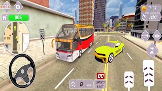 City Coach Bus Simulator 3D - #2 Android Gameplay Videos | Bus Games to Play screenshot 5