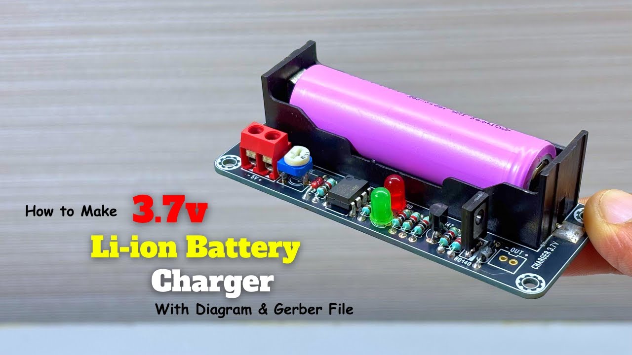 Изготовление зарядного устройства для литий-ионных аккумуляторов 3,7 В — пошаговая инструкция!